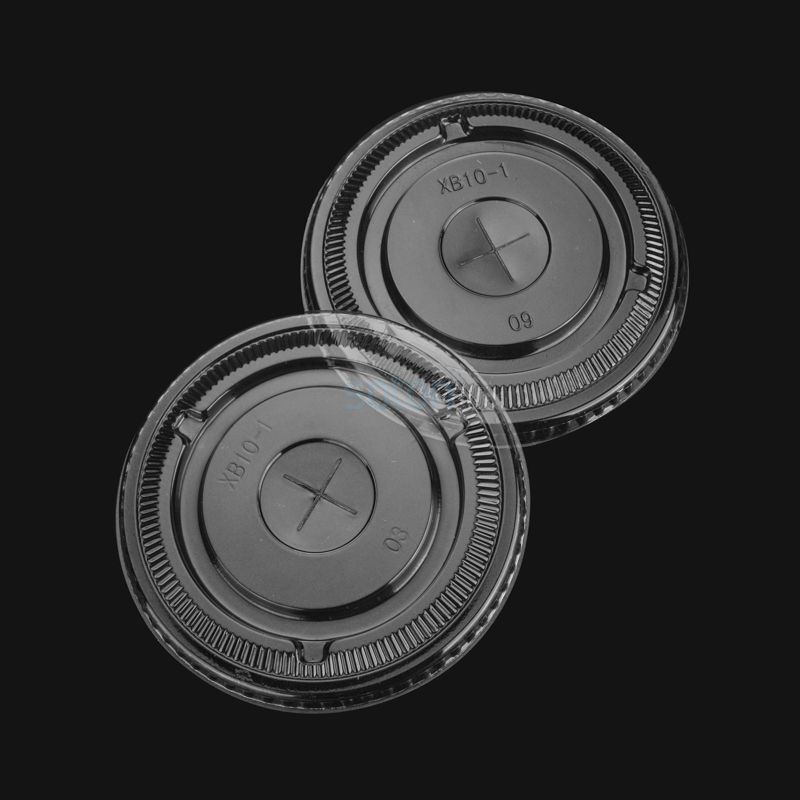 Eco Friendly full Biodegradable PLA Flat Lid 78mm/90mm/98mm